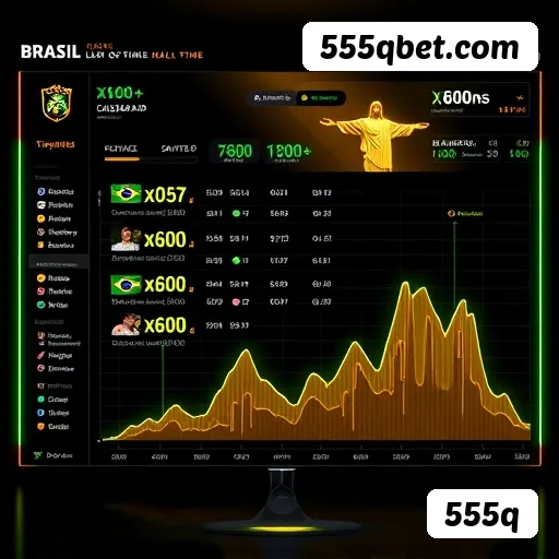 Aplicativo móvel 555q para iOS e Android